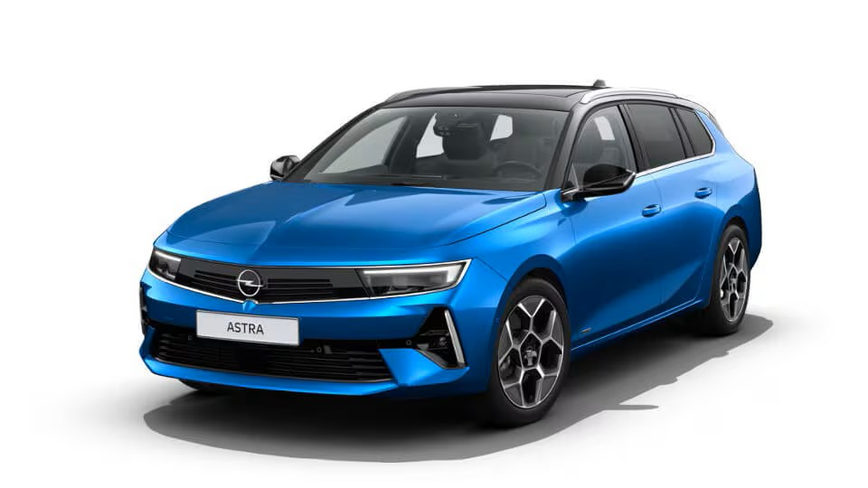 Opel Astra kombi 2022 integrované lyžiny